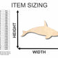 Unfinished Wood Killer Whale Shape - Ocean - Craft - up to 46" DIY