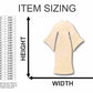 Unfinished Wood Japanese Kimono Shape - Craft - up to 46" DIY