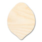 Unfinished Wood Lemon Shape | Summer | Fruit | Lemonade | Craft Cutout | up to 46" DIY