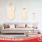Unfinished Wood Swimsuit Shape | Craft Cutout | up to 46" DIY