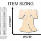 Unfinished Wood Liberty Bell Shape - Patriotic - 4th of July - Craft - up to 46" DIY