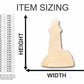 Unfinished Wood Lighthouse Shape - Ocean - Beach - Nursery - Craft - up to 46" DIY