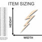 Unfinished Wood Lightning Shape - Weather - Craft - up to 46" DIY