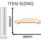 Unfinished Wood Limo Shape - Craft - up to 46" DIY