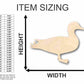 Unfinished Wood Mallard Duck Shape - Animal - Wildlife - Craft - up to 46" DIY