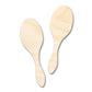 Unfinished Wood Maracas Shape - Craft - up to 46" DIY