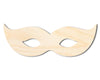 Unfinished Wood Mardi Gras Mask Shape | New Orleans | DIY Craft Cutout | up to 46" DIY