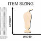 Unfinished Wood Milkshake Shape - Kitchen - Food - Craft - up to 46" DIY