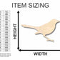 Unfinished Wood Mockingbird Shape - Bird - Wildlife - Craft - up to 46" DIY