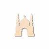 Unfinished Wood Mosque Silhouette - Craft- up to 46" DIY
