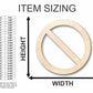 Unfinished Wood NO Sign Symbol - Craft - up to 46" DIY
