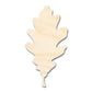Unfinished Wood Oak Leaf Shape - Fall - Craft - up to 46" DIY
