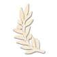 Unfinished Wood Olive Branch Shape - Craft - up to 46" DIY