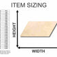Unfinished Wood Parallelogram Shape - Craft - up to 46" DIY