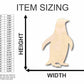 Unfinished Wood Penguin Shape - Animal - Wildlife - Craft - up to 46" DIY