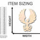 Unfinished Wood Phoenix Shape - Mythical - Beast - Craft - up to 46" DIY
