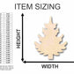Unfinished Wood Pine Tree Shape - Fall - Winter - Craft - up to 46" DIY