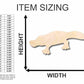 Unfinished Wood Platypus Shape - Animal - Craft - up to 46" DIY