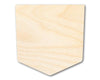 Unfinished Wood Pocket Shape - Craft - up to 46" DIY