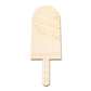 Unfinished Wood Summer Popsicle Shape | Ice Cream | Food | Craft Cutout | up to 46" DIY