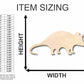 Unfinished Wood Possum Shape - Animal - Wildlife - Craft - up to 46" DIY