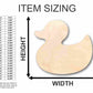 Unfinished Wood Rubber Duck Shape - Bath Time - Nursery Decor - Craft- up to 46" DIY