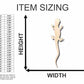 Unfinished Wood Salamander Shape - Animal - Craft - up to 46" DIY