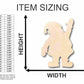Unfinished Wood Santa Claus Wave Shape - Christmas - Ornament - Craft - up to 46" DIY