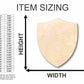 Unfinished Wood Shield Shape - Soldier - Knight - Craft - up to 46" DIY