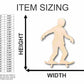 Unfinished Wood Skater Shape - Sports - Craft - up to 46" DIY