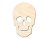 Unfinished Wood Skull Shape - Halloween - Spooky - Craft - up to 46" DIY