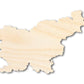 Unfinished Wood Slovenia Country Shape - European Country Craft - up to 46" DIY