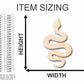 Unfinished Wood Snake Shape - Animal - Wildlife - Craft - up to 46" DIY
