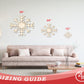 Unfinished Wood Snowflake Shape | Winter Decor | DIY Craft Cutout | up to 46" DIY