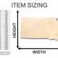Unfinished Wood South Dakota Shape - State - Craft - up to 46" DIY