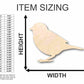 Unfinished Wood Sparrow Shape - Animal - Bird - Wildlife - Craft - up to 46" DIY