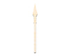 Unfinished Wood Spear Silhouette - up to 46" DIY