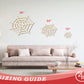 Unfinished Wood Spider Web Shape - Insect - Animal - Wildlife - Craft - up to 46" DIY