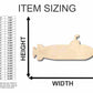 Unfinished Wood Submarine Shape - Ocean - Beach - Nursery - Craft - up to 46" DIY
