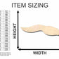 Unfinished Wood Frog Tadpole Shape - Animal - Craft - up to 46" DIY