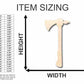 Unfinished Wood Tomahawk Shape - Native American - Western - Craft - up to 46" DIY