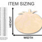 Unfinished Wood Tomato Shape - Garden - Food - Craft - up to 46" DIY