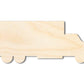 Unfinished Wood Truck Van Shape - Craft - up to 46" DIY