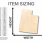 Unfinished Wood Utah Shape - State - Craft - up to 46" DIY