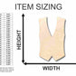 Unfinished Wood Vest Shape - Groomsmen - Craft - up to 46" DIY