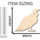 Unfinished Wood Vulture Shape - Animal - Wildlife - Craft - up to 46" DIY