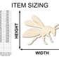 Unfinished Wood Wasp Silhouette Shape - Craft - up to 46" DIY