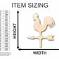 Unfinished Wood Weather Vane Shape - Farm - Garden - Craft - up to 46" DIY