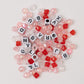 Sucker Lolipop Galentine's DIY Letter Bead Bracelet Kit