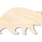 Unfinished Wood Wombat Shape - Craft - up to 46" DIY